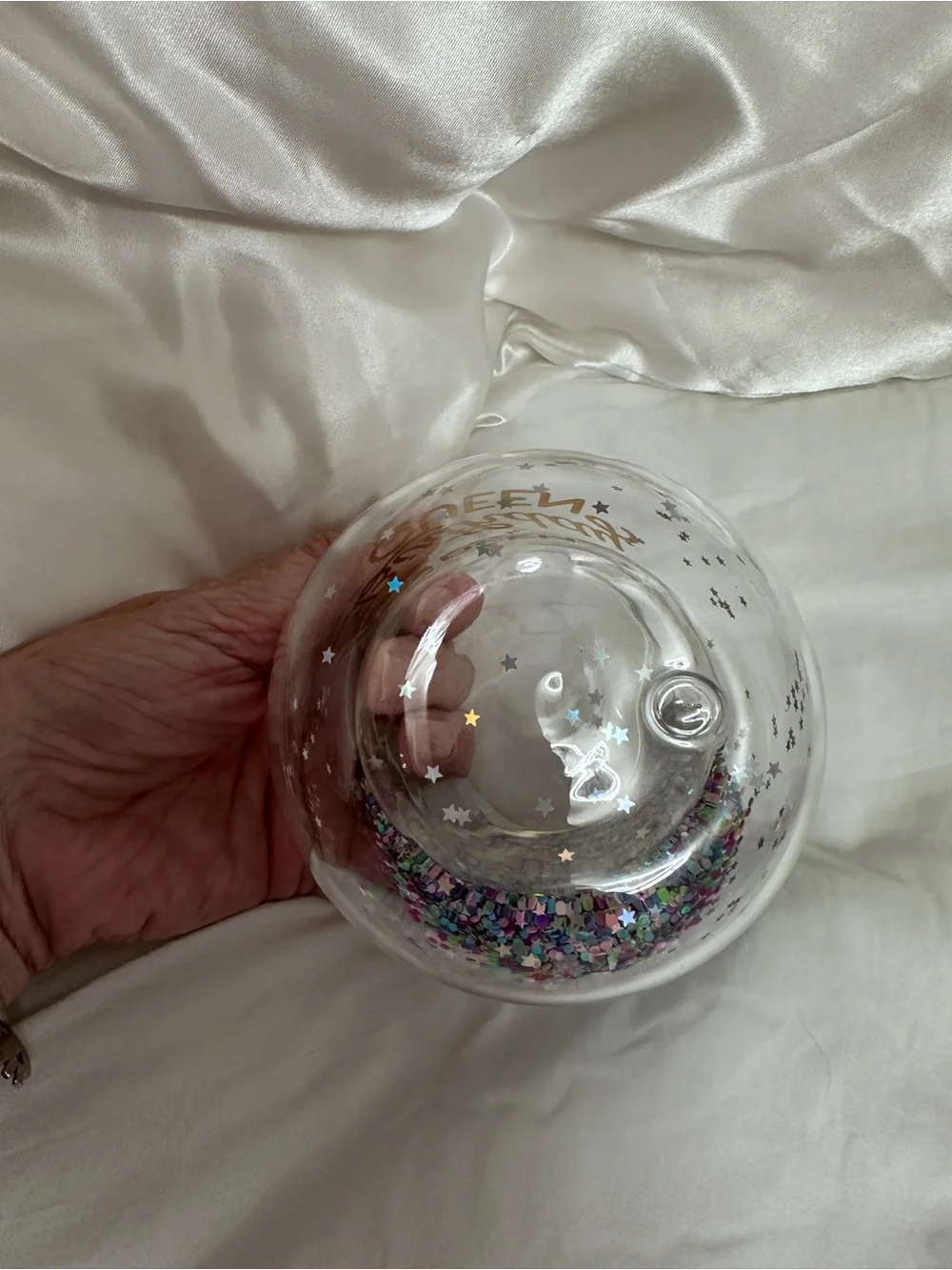 Double Wall Glass Tumbler - “Birthday Queen”
